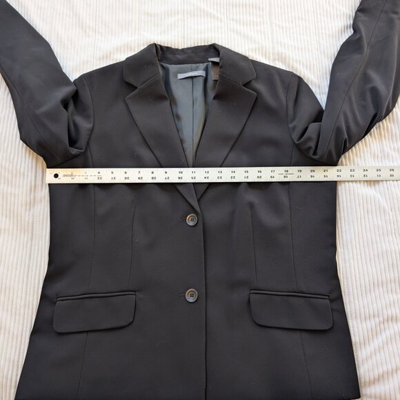 Liz Claiborne black suit jacket blazer 16 EUC - Picture 5 of 13